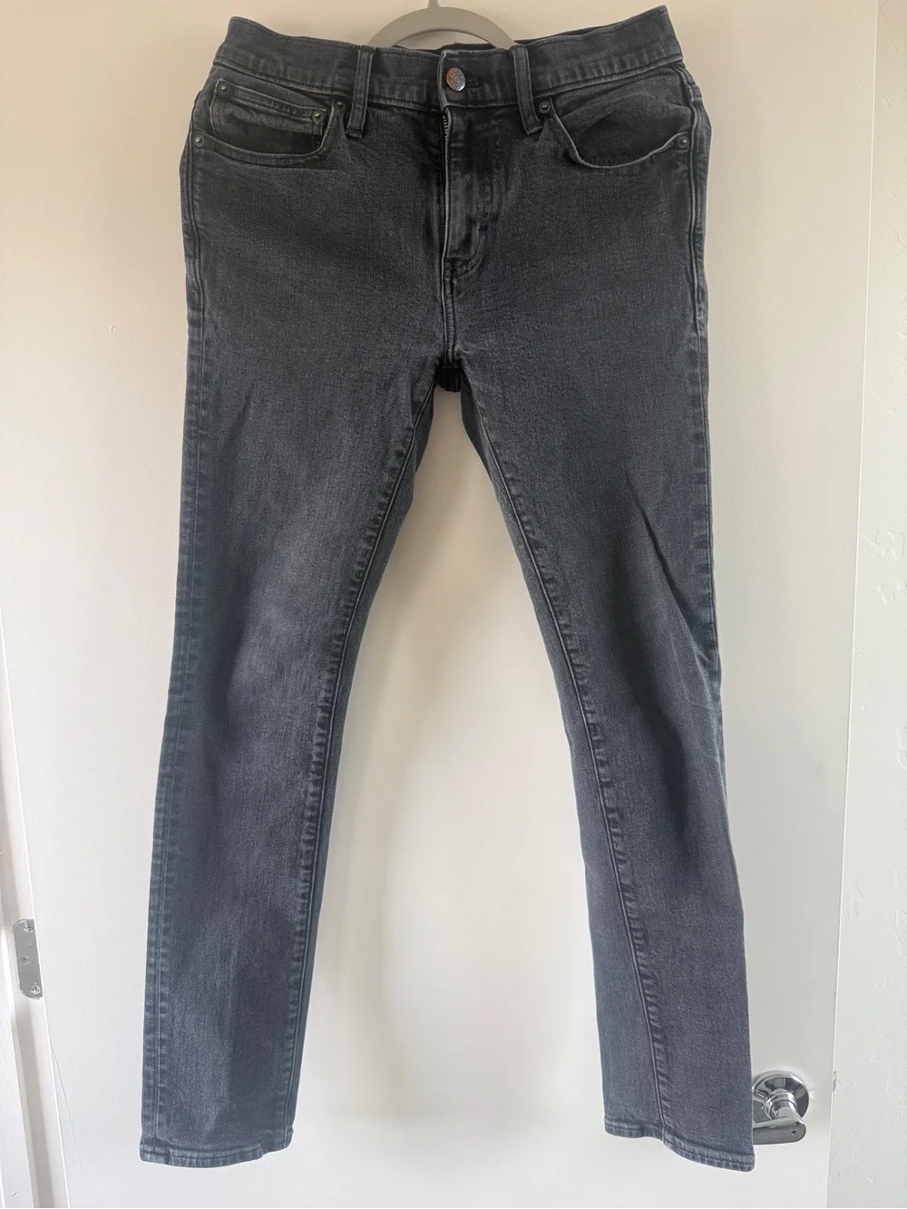J. Crew Men’s Black Slim Jeans